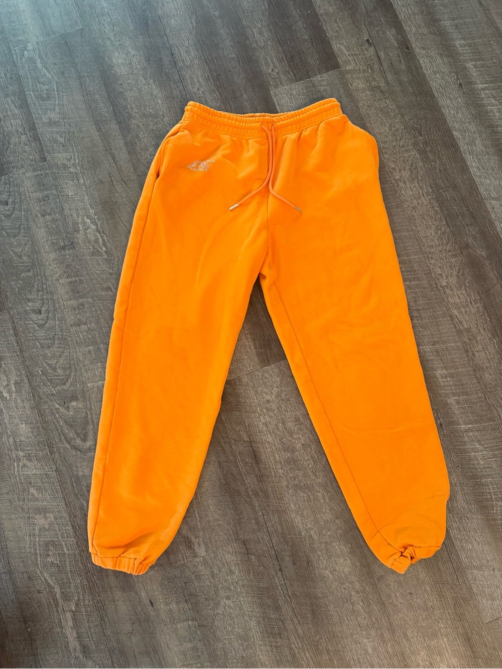 I.AM.GIA Bright Orange Fleece sweatpants